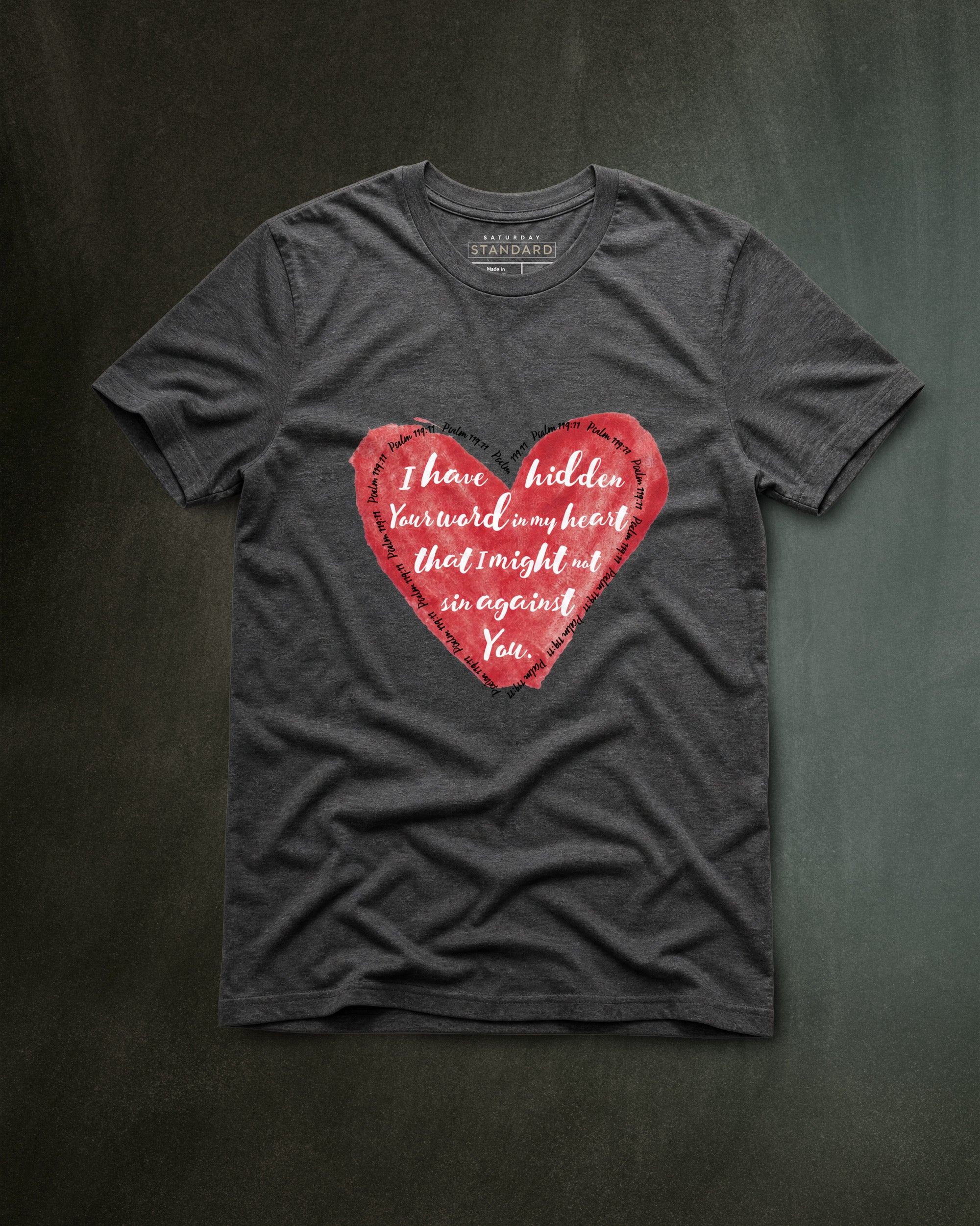 Hidden Your Word In My Heart Tee