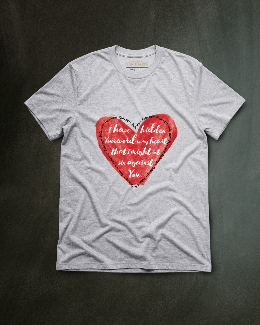 Hidden Your Word In My Heart Tee
