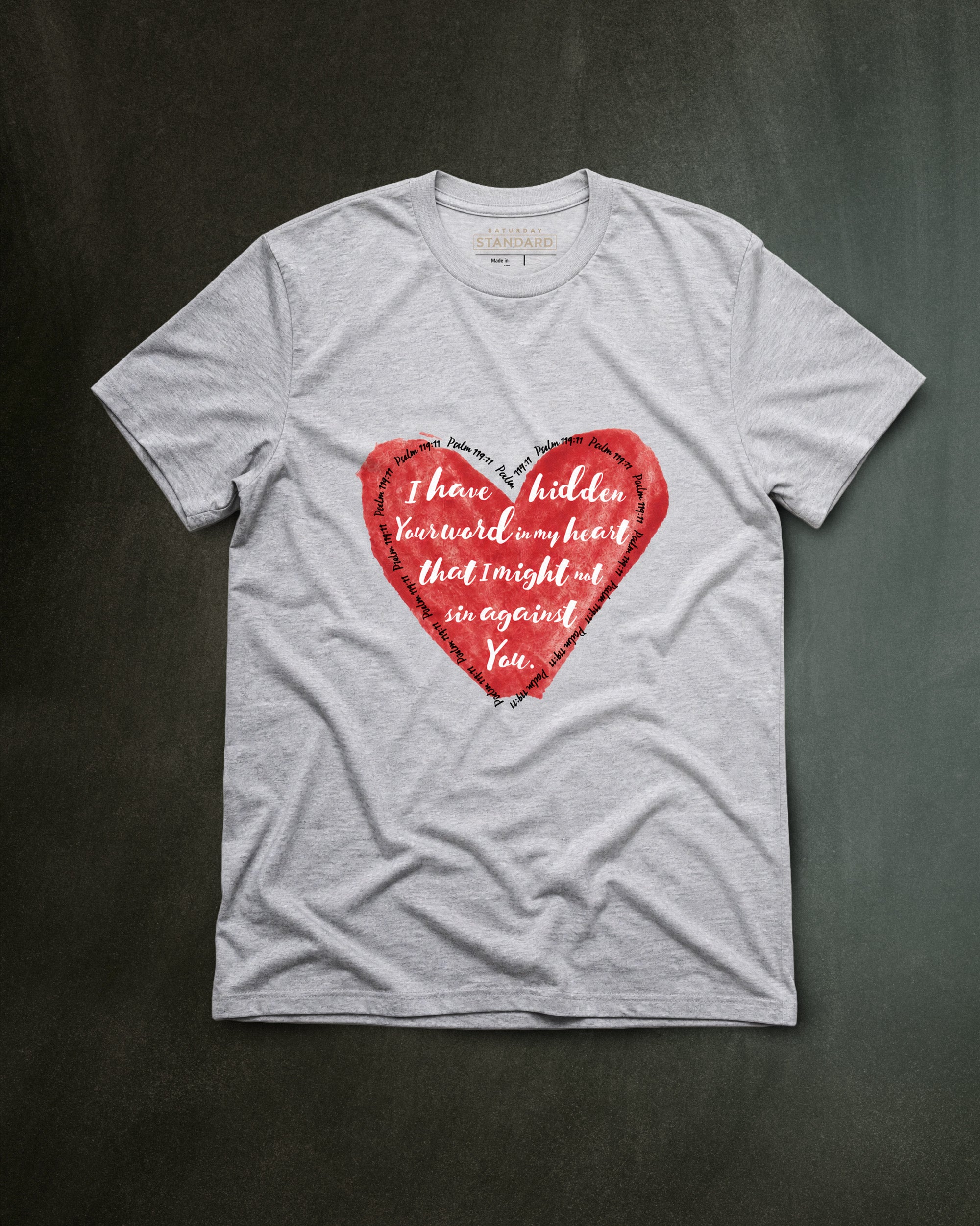 Hidden Your Word In My Heart Tee