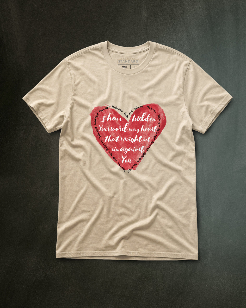 Hidden Your Word In My Heart Tee