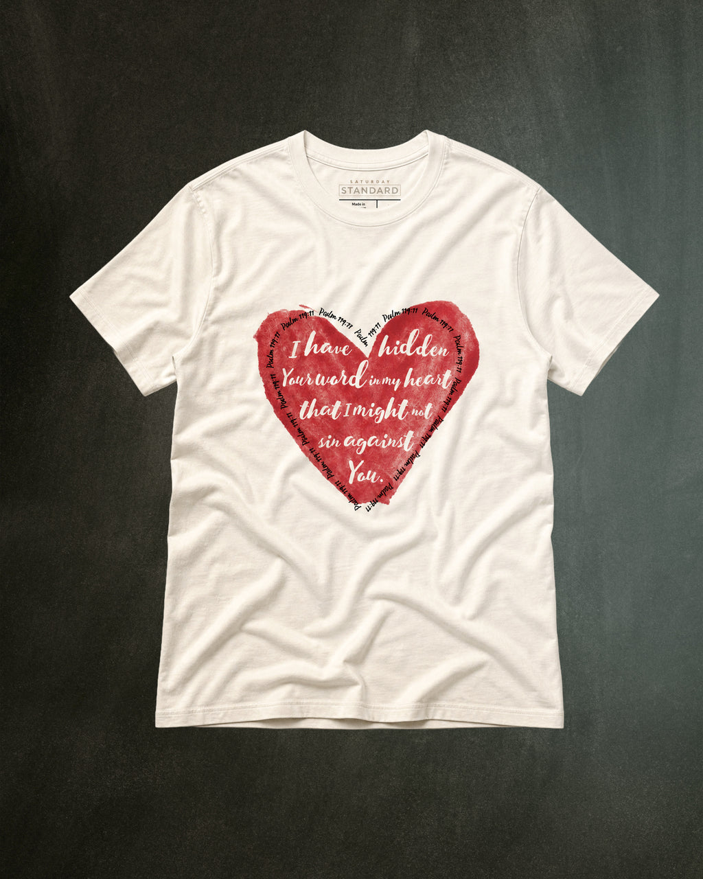 Hidden Your Word In My Heart Tee