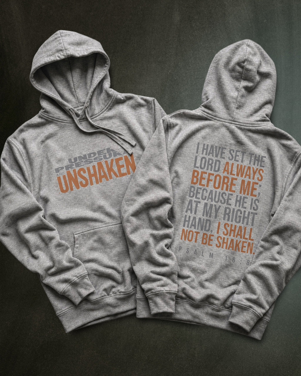 Unshaken Hoodie Carbon Grey