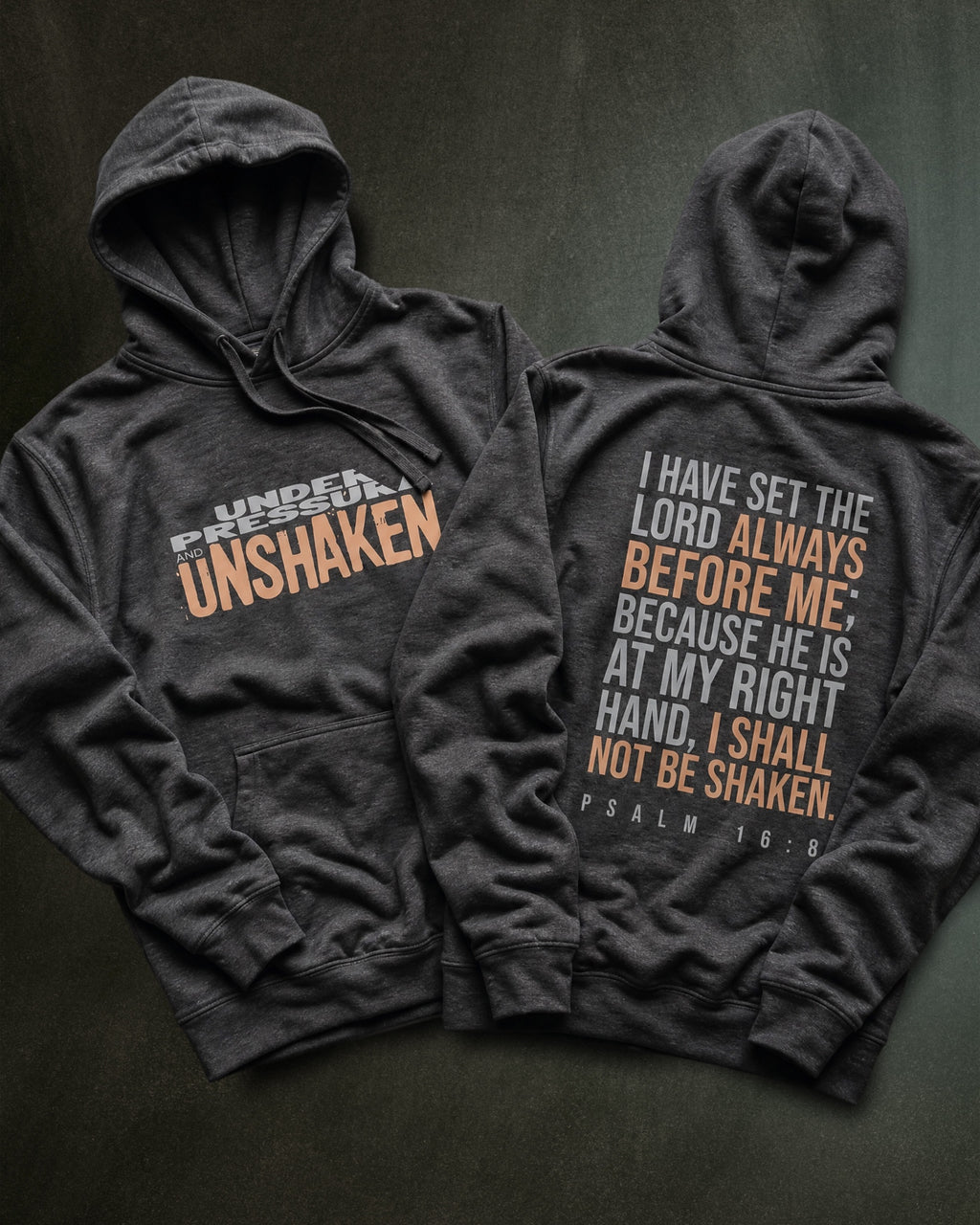 Unshaken Hoodie Charcoal Heather